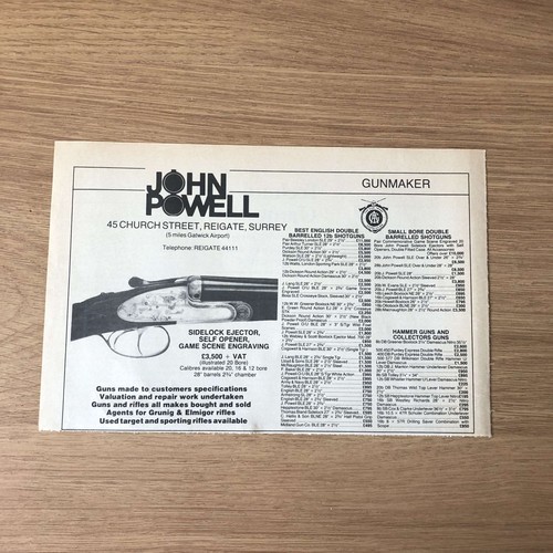 Guns139 magazine advert 6x9 - guns139,