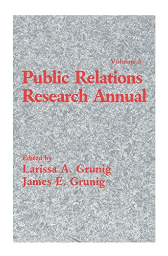 Public relations research - relations,